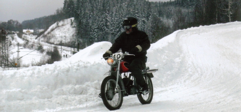 Kjell Almqvist med Silverpil -55